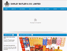 Tablet Screenshot of darleybutler.com